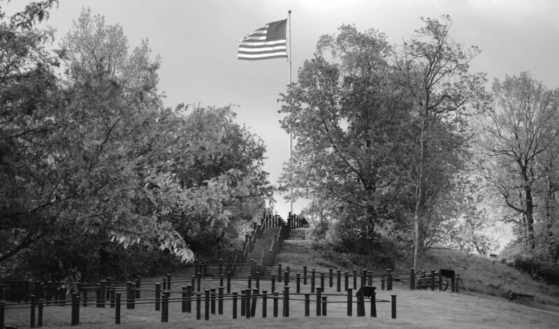 Fort Boreman Park – an ideal vantage point then and now